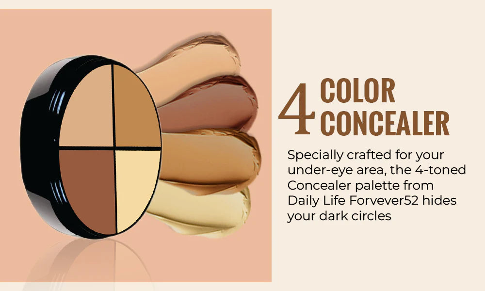 Daily Life Forever52 4 Color Concealer Wheel (12gm)