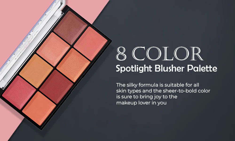 Daily Life Forever52 8 Color Spotlight Blusher Palette - (36g)