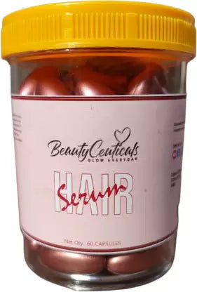 BEAUTYCEUTICALS Hair Serum Caps 60 | Vitamin E | Random Color