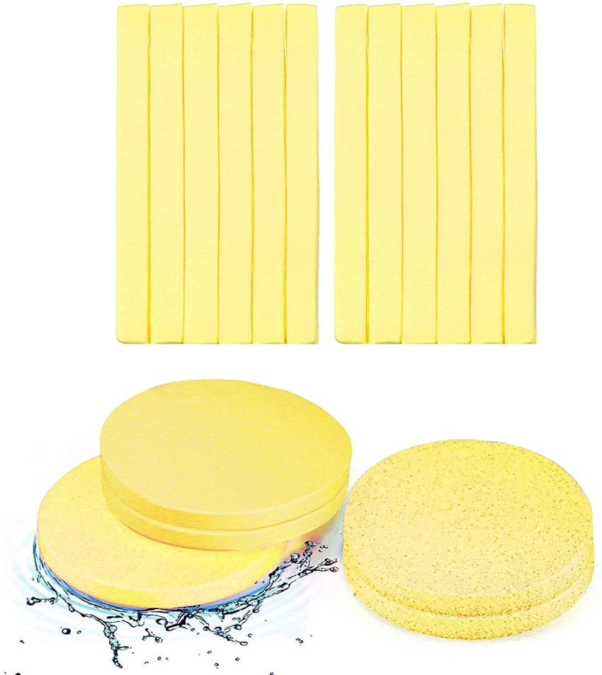 BeautyCeuticals Yellow Sponge 12Pieces