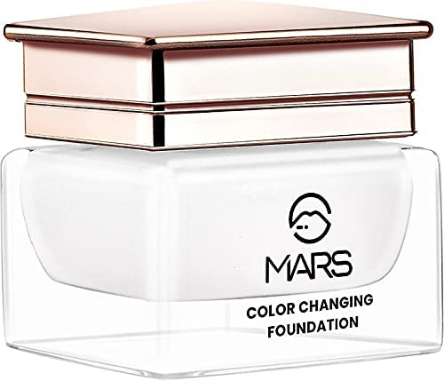 MARS Color Changing Waterproof Satin Finish Foundation 3D Skin Whitening Cream  Foundation (20 ml)