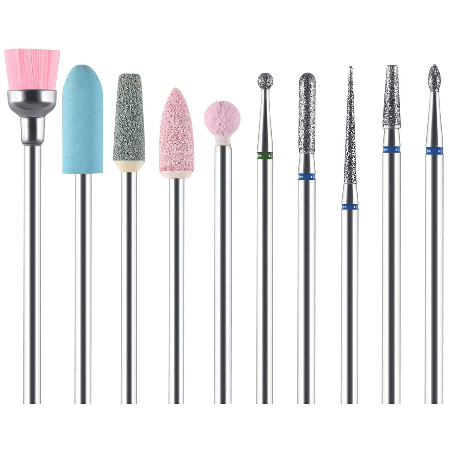 BeautyCeuticals Nail Drill Bits| 10 pcs