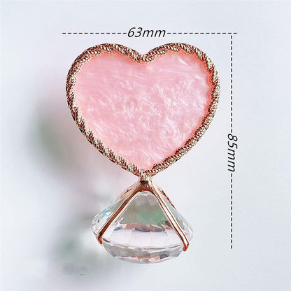 BeautyCeuticals Resin Diamond Heart Gel Polish Mixing Palette