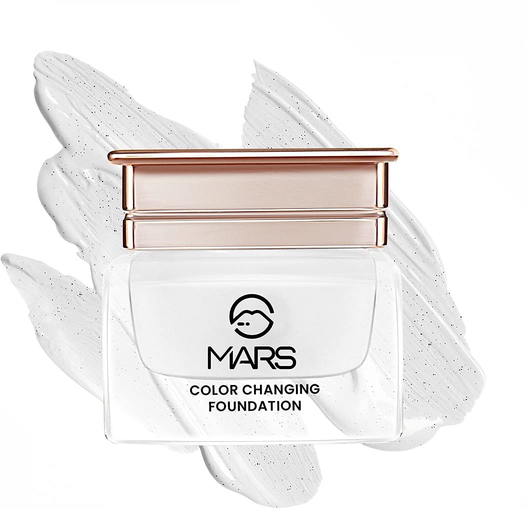 MARS Color Changing Waterproof Satin Finish Foundation 3D Skin Whitening Cream  Foundation (20 ml)