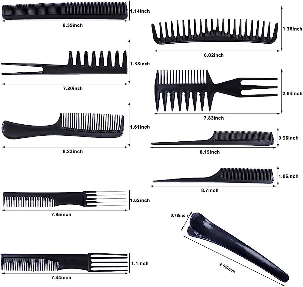 BeautyCeuticals COMBS SET OF 10