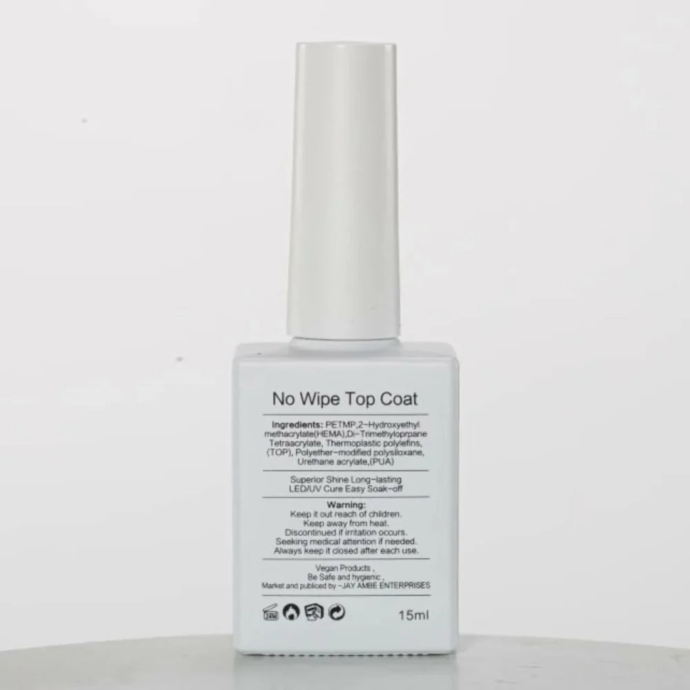 Bolt Bee No Wipe Top Coat (15ml)