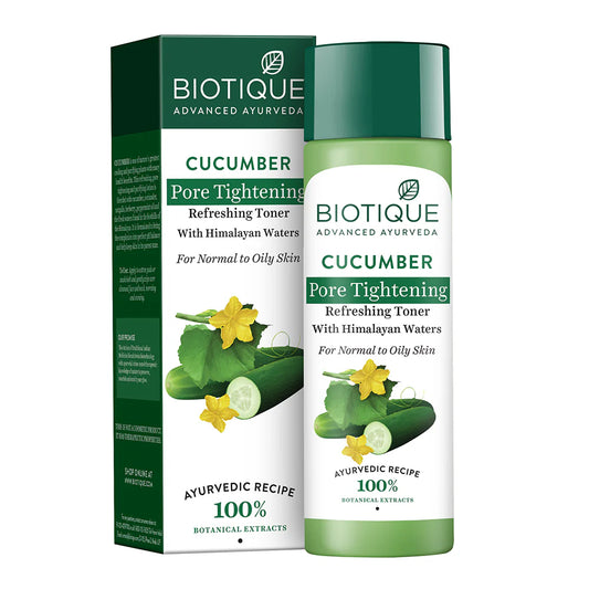 Biotique Cucumber pore tightening refreshing toner 120ml