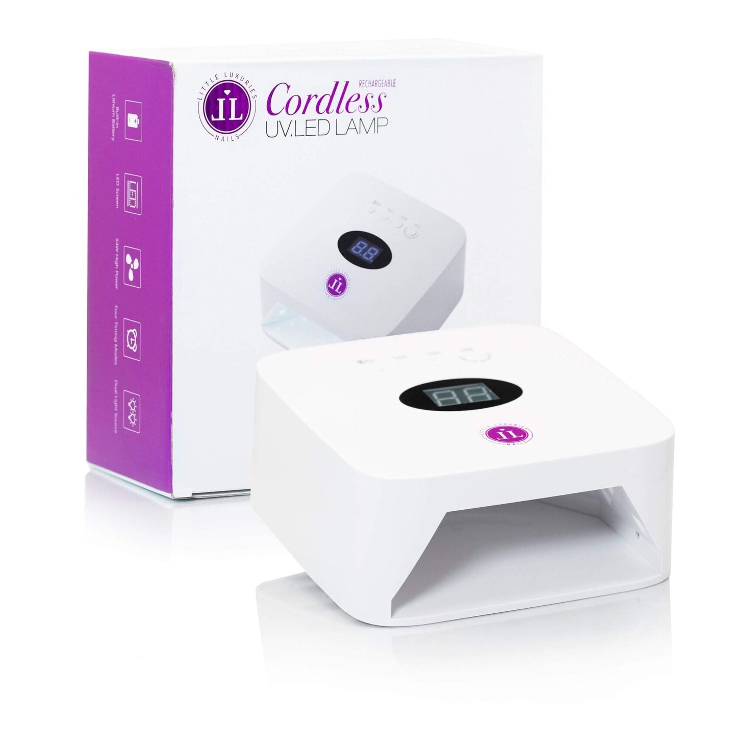 BeautyCeuticals Cordless Rechargeable UV LED Lamp | 54W