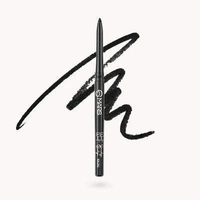 MARS won't Smudge Long Lasting Waterproof Super Black Kajal (Jet Black, 0.35 g)