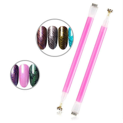 BeautyCeuticals Nail Art Flower Magnet Pen, Double Head| 1 Pcs