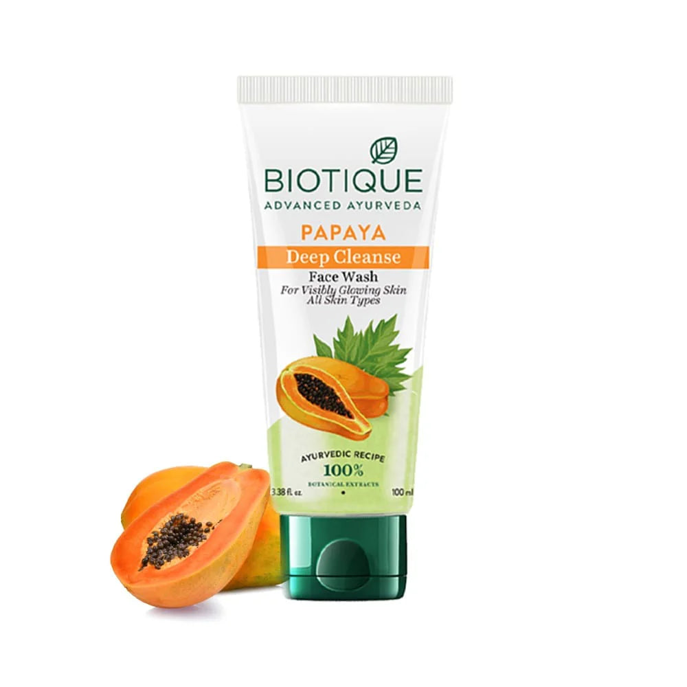 Biotique Papaya deep cleanse face wash