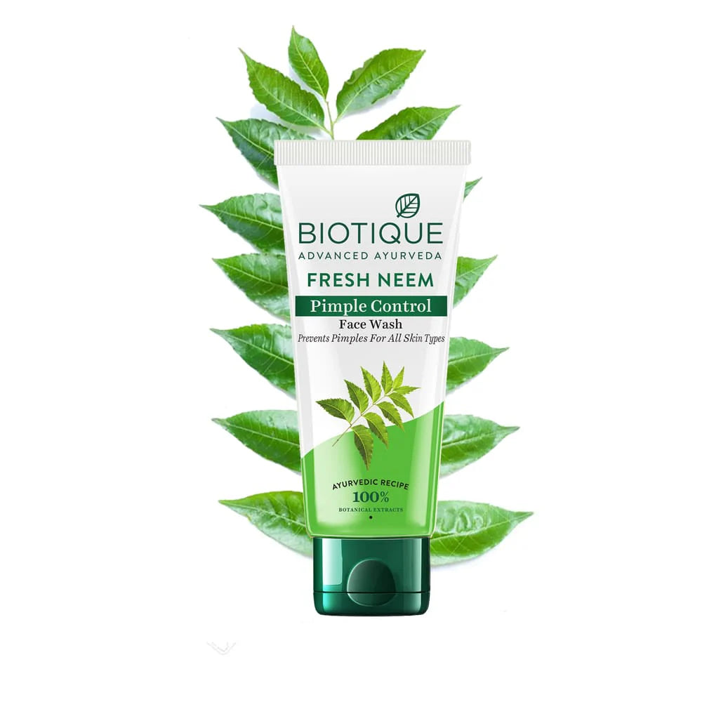 Biotique Fresh neem pimple control face wash