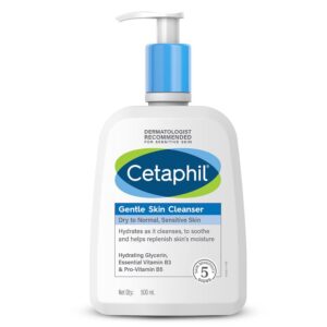 Cetaphil Gentle Skin Cleanser | Dry to Normal, Sensitive Skin | 500ml