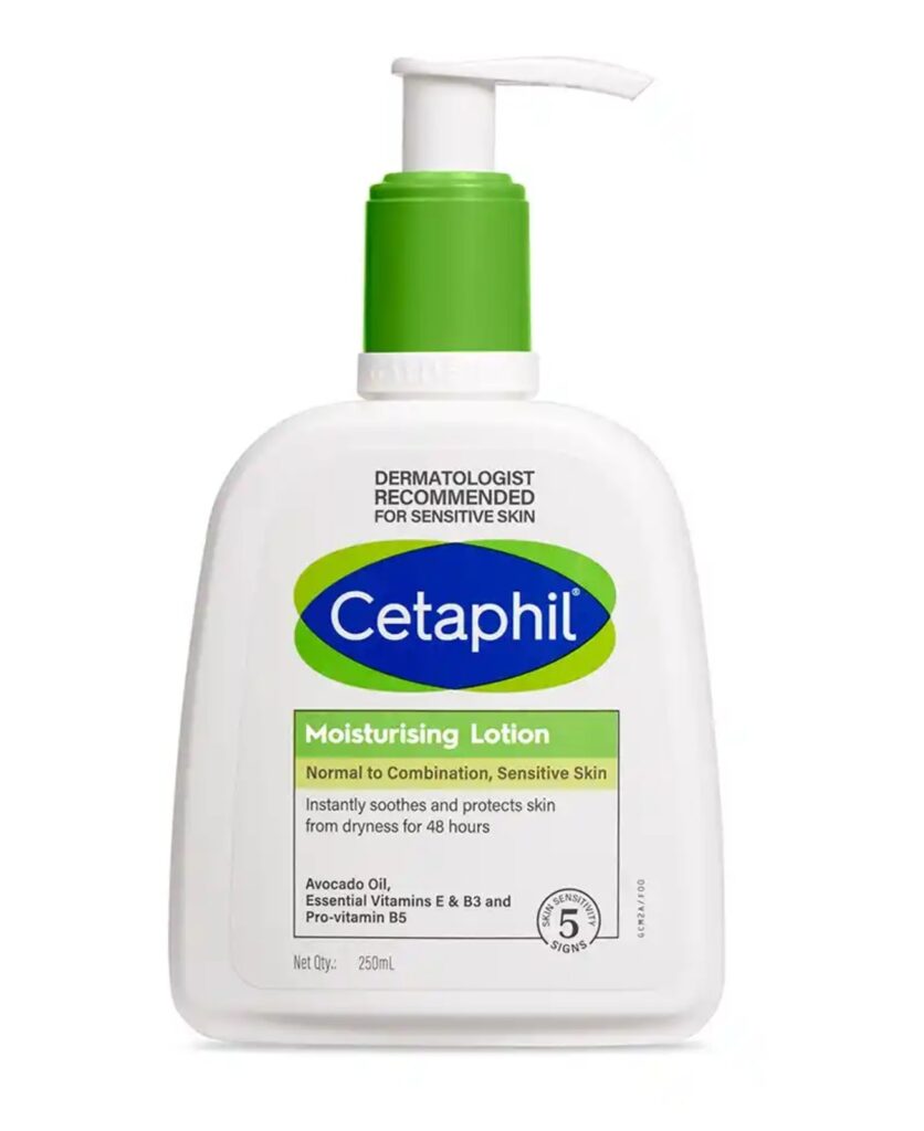 Cetaphil Moisturizing Lotion | Normal to Combination, Sensitive skin | 250 ml
