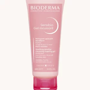 Bioderma  Sensibio Gel Moussant SLS Free Cleanser With Vitamin E-24h Hydration-Micellar Gel | 100ml