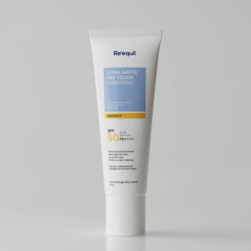 Re'equil Ultra Matte Dry Touch Sunscreen | 50g