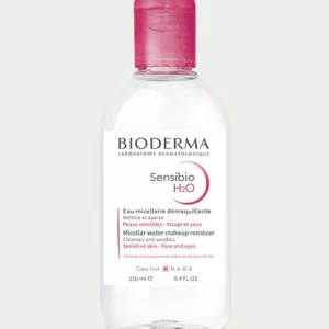 Bioderma  Sensibio H2O Dermatological Micellar Water - Gently Removes Makeup Prevents Clogged Pores | 250ml