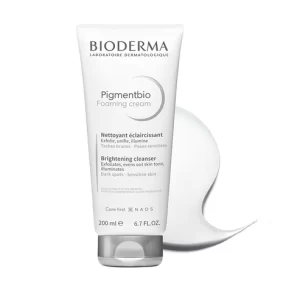 Bioderma  Pigmentbio Foaming Cream Brightening Exfoliating Cleanser For Dark Spots | 200ml