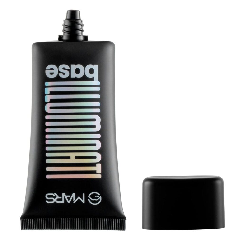 MARS Illuminati Base Dewy Primer with Highlighter | Glowy Dewy Primer for Face Makeup | Natural Finish (45ml)