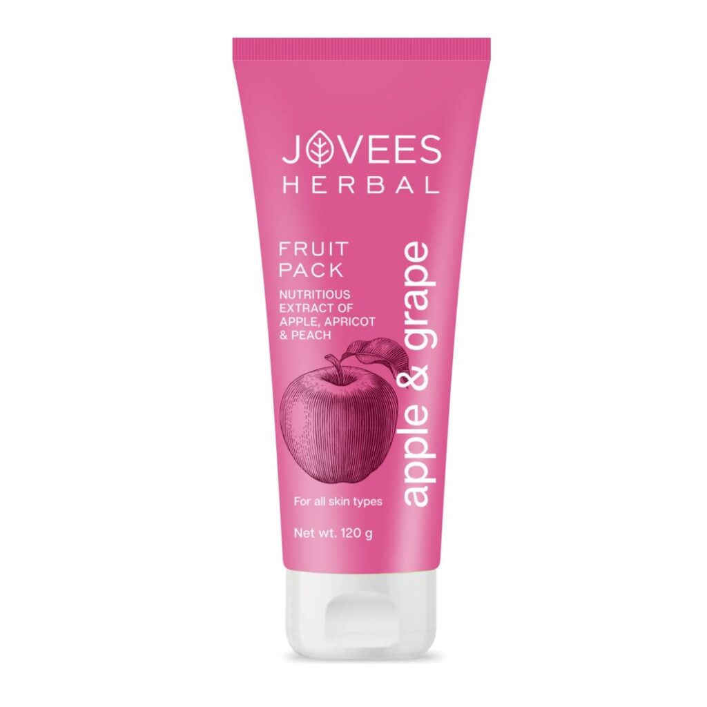 Jovees Herbal Apple & Grape Fruit Pack | 120g