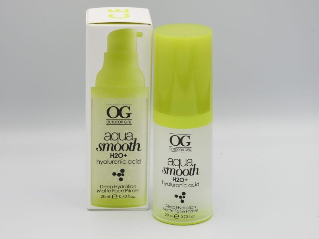 Outdoor Girl Aqua Smooth H2O+ Hyaluronic Acid Matte Face Primer | 20ml