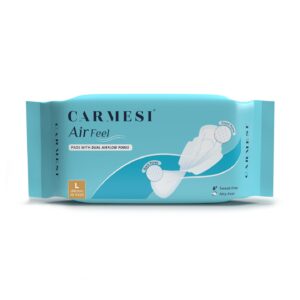 Carmesi Air Feel Sanitary Pads L | 40 Pieces