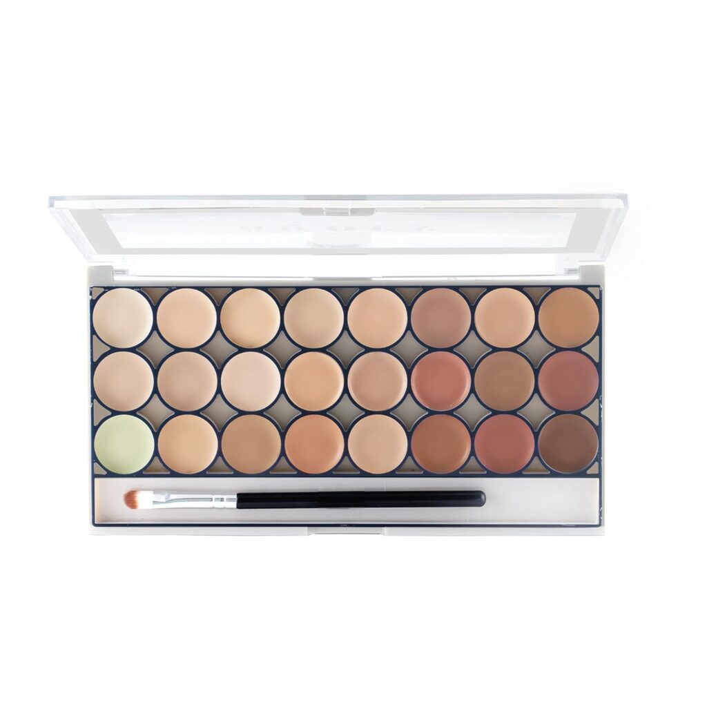 Mars 24 Shade Agory Cream Contour Palette with Brush | 24g