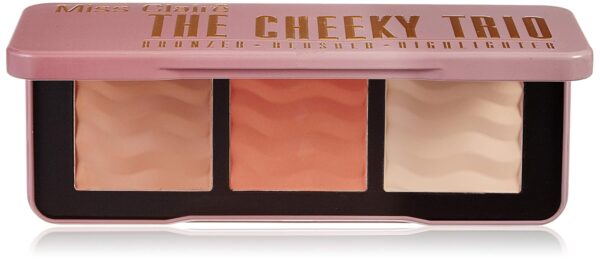 Miss Claire The Cheeky Trio Bronzer, Blusher, Highlighter Palette | 20g