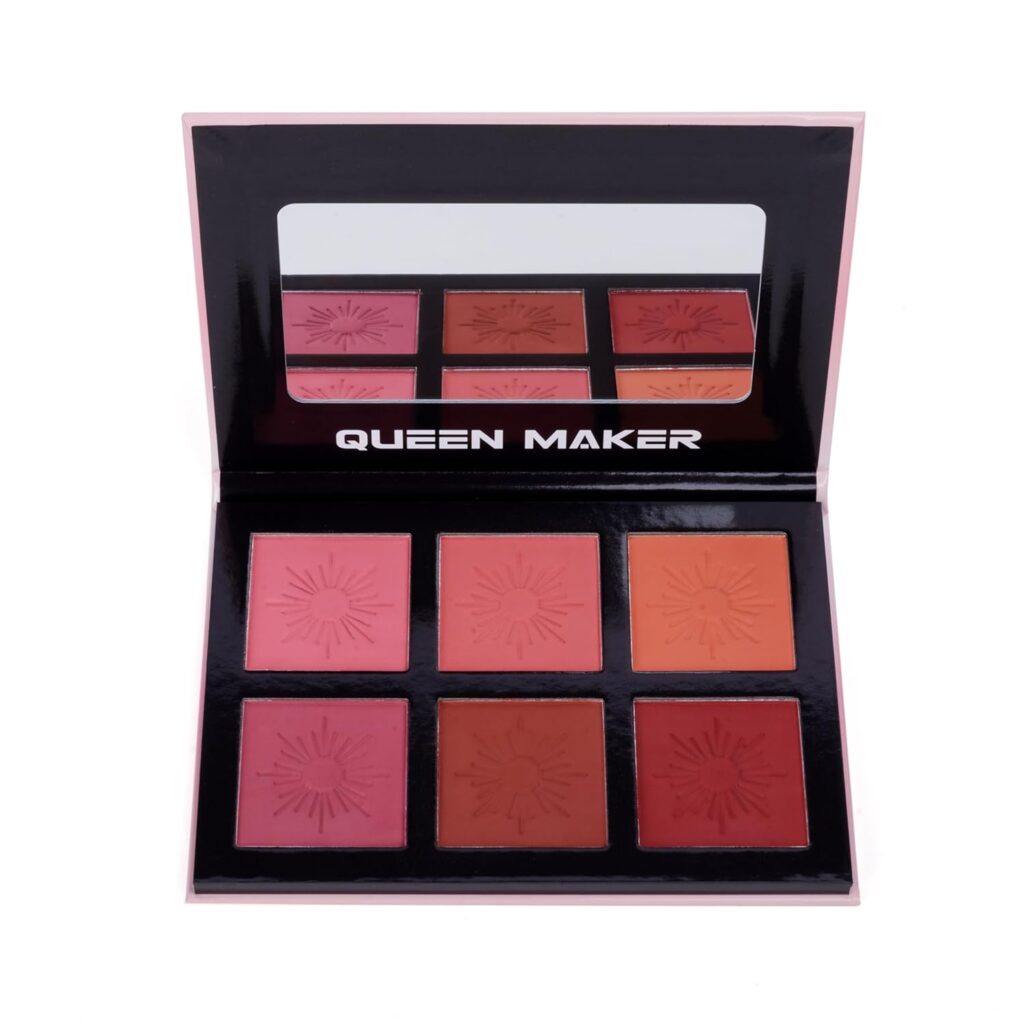 PNF Professional Queen Maker Blush Palette | Blush Palette With 6 Different Shades | 42.8g