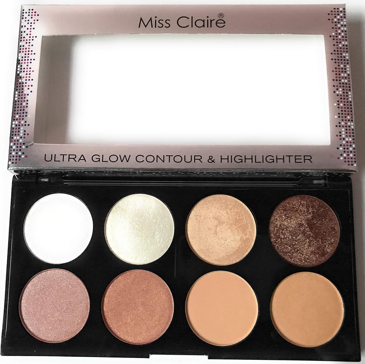 Miss Claire Miss Claire Ultra Glow Contour & Highlighter Makeup Palette 2 | 16g