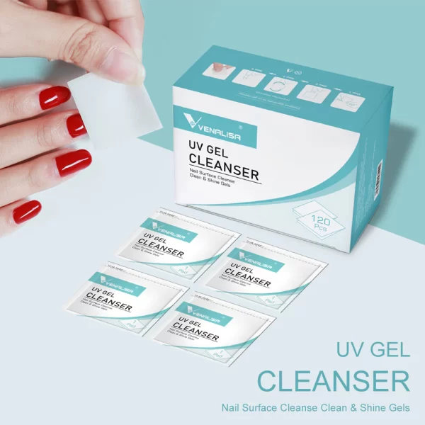 Venalisa UV Gel Cleanser | 120pcs - Image 3