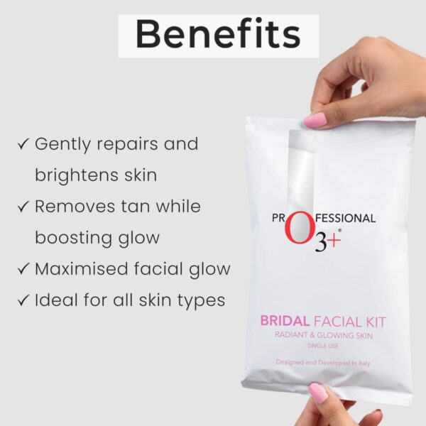 O3+ Bridal Facial Kit for Radiant & Glowing Skin | 60g - Image 7