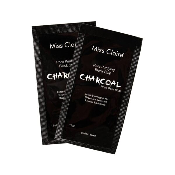 Miss Claire Nose Charcoal Nose Pore Strips | 6pcs - Image 6