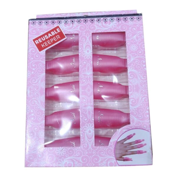 Reusable Acrylic Clip Keeper | 10pcs