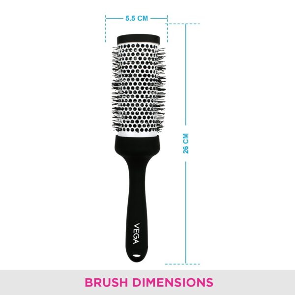 Vega Hot Curl Brush - H 2 -PRM  | Black - Image 6