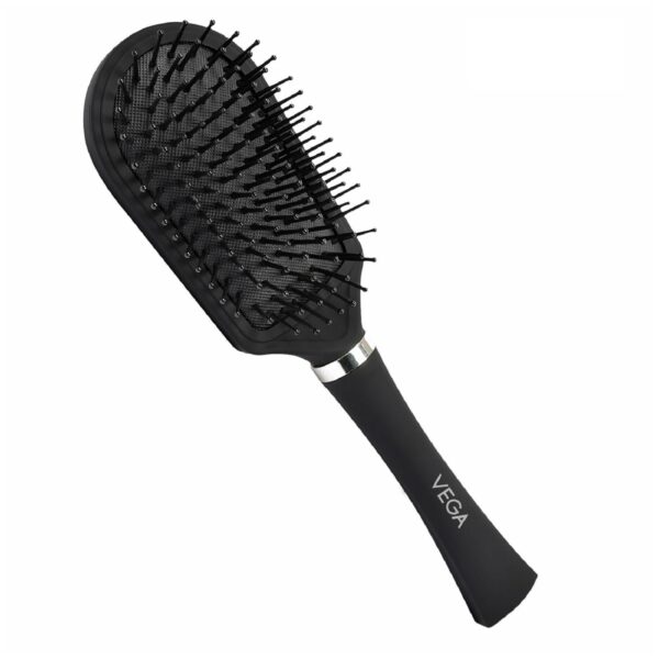 Vega Cushioned Hair Brush E5-CB | Black