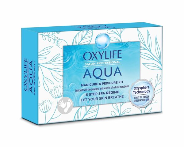 Oxylife Salon Professional Aqua Manicure & Pedicure Kit | 70g