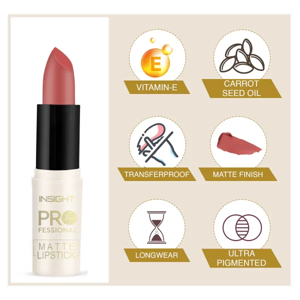 Insight Professional Matte Lipstick | 4.2g - Image 2