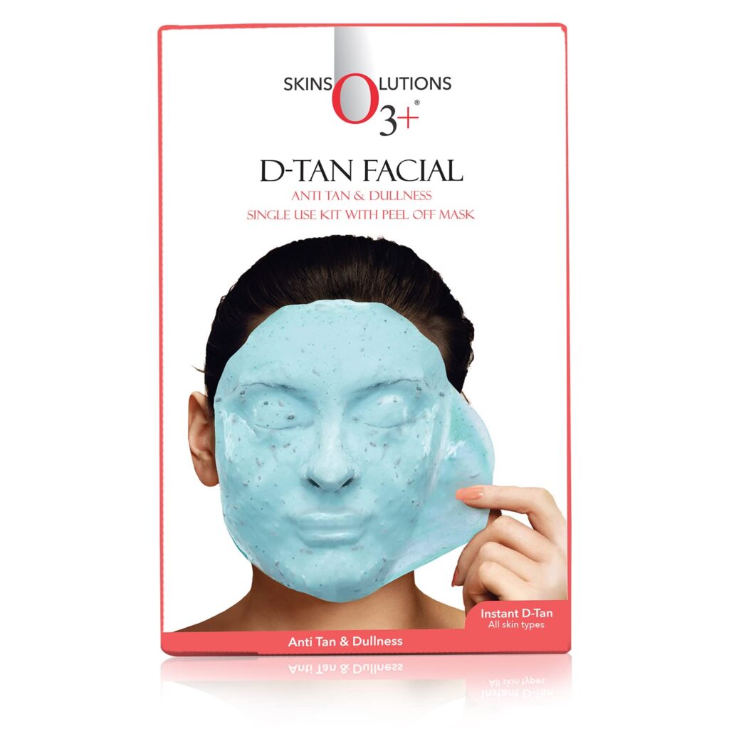 O3+ Single Use Facial Kit With Peel Off Mask