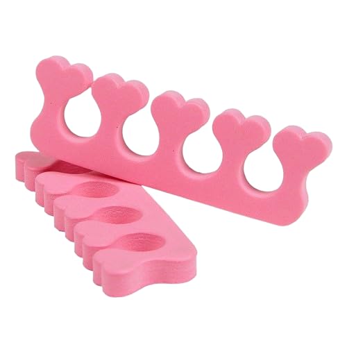 Premium Foam Toe Separators for Nail Polish Application Set Of 2 – Random Color