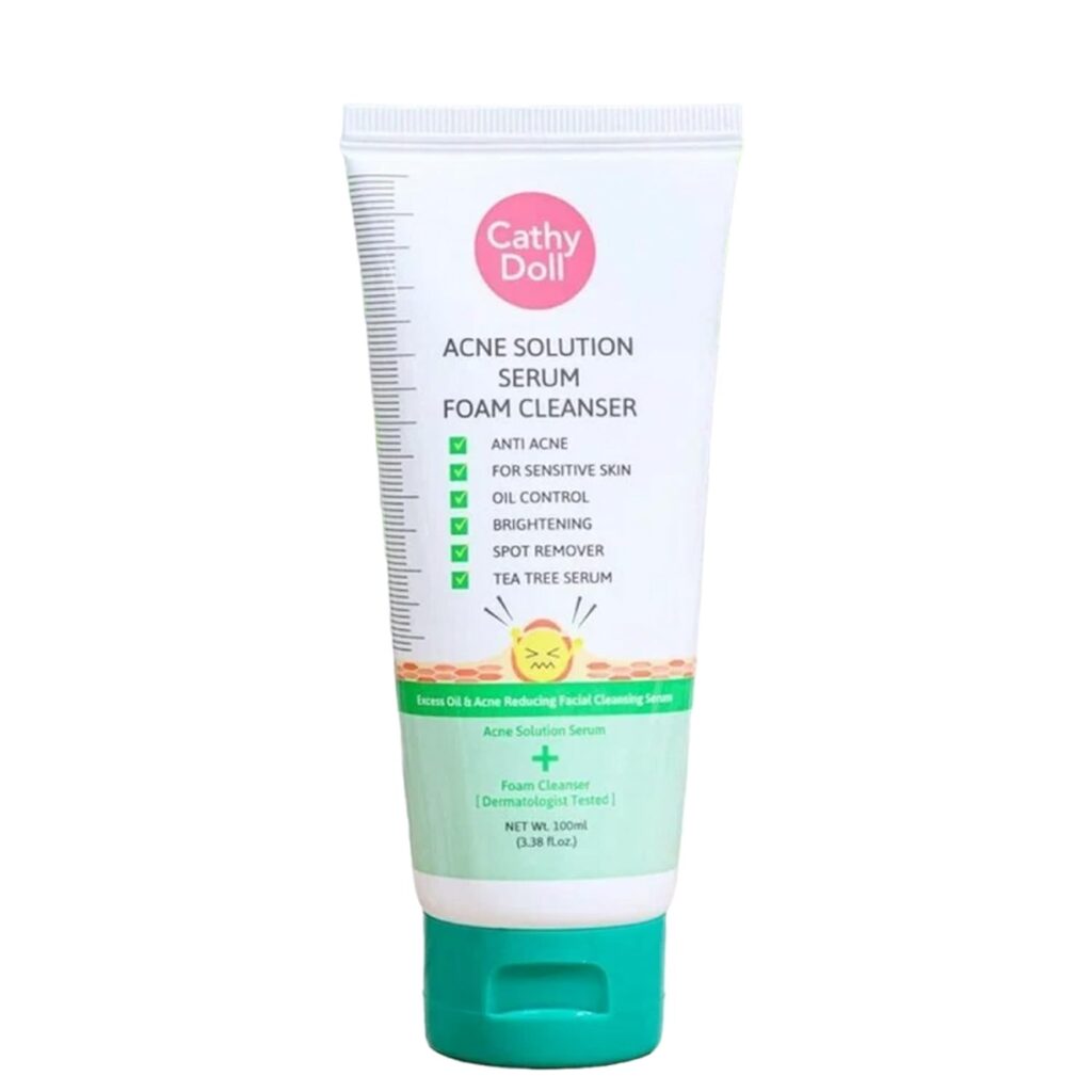 Cathy Doll Acne Solution Serum Foam Cleanser - 100ml