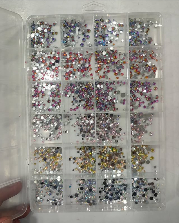 Holographic Stones For Nail Art