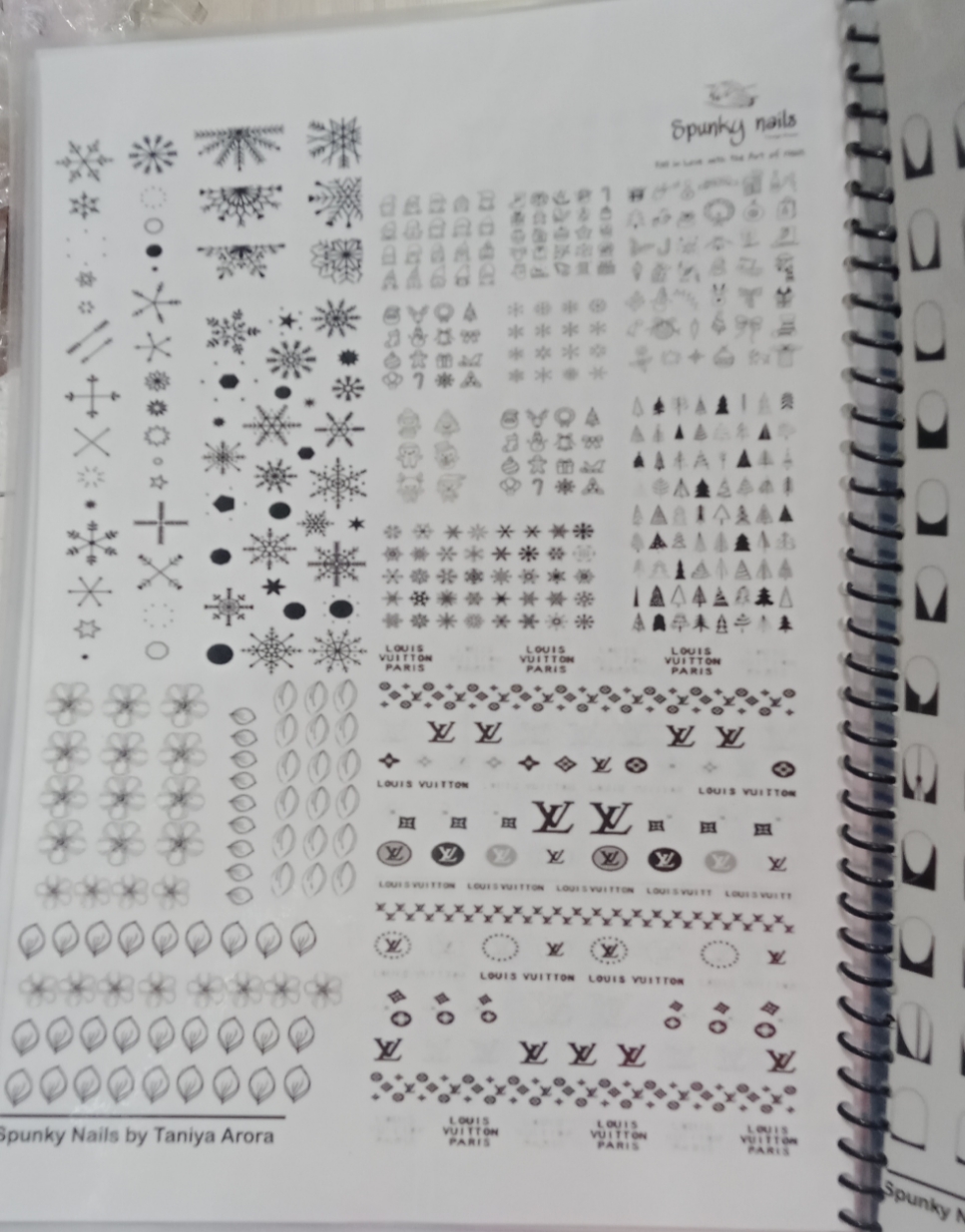 Practice Book For Nail Art