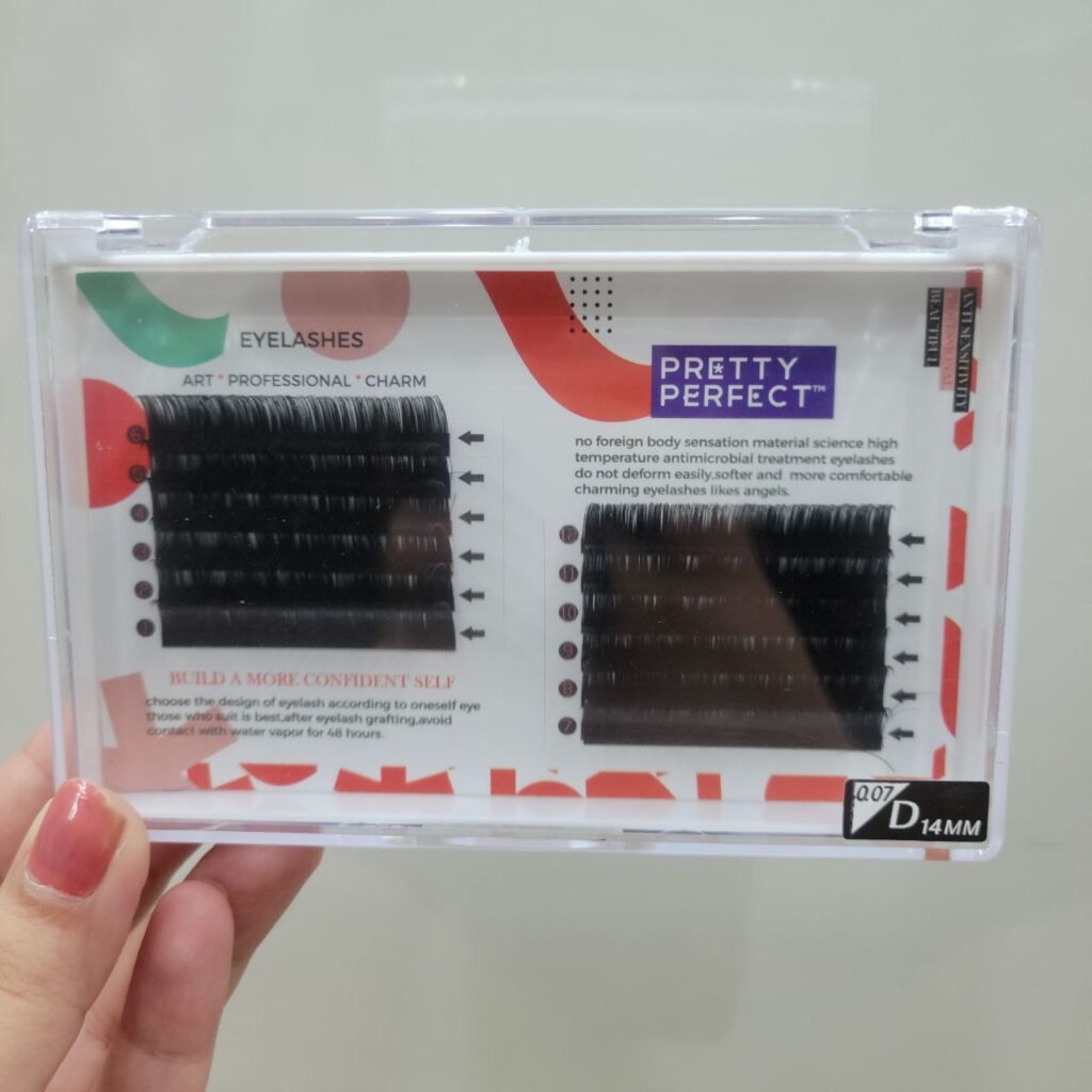 Pretty Perfect Eyelash Extension - 0.07- D -14mm