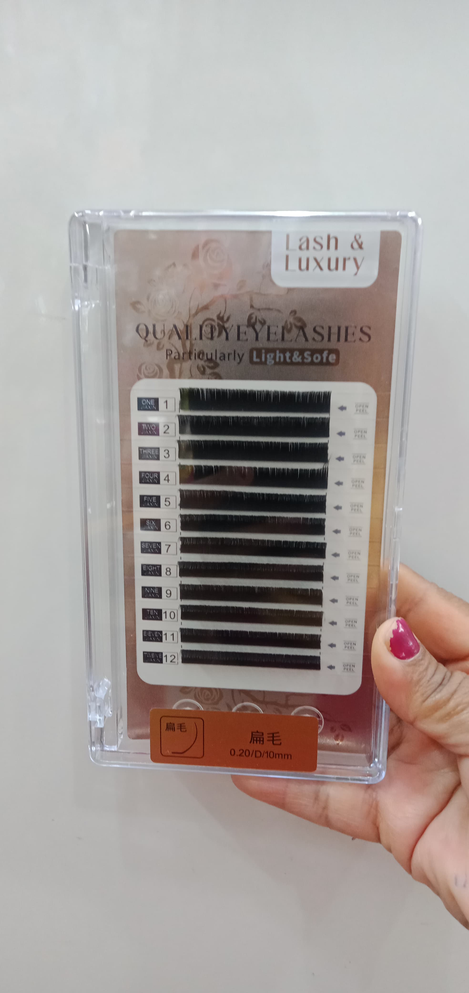 Lash & luxury Eyelash Extension – 0.20 D 10mm