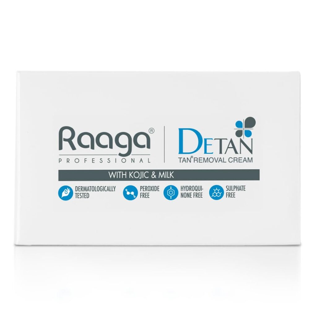 Raaga De-Tan Tan removal Cream 72g (12g*6)