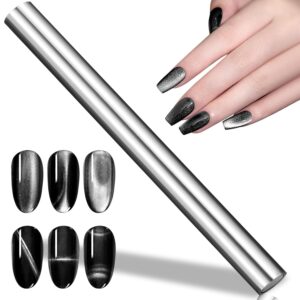 Cat Eye Magnet for Nails, 5.9inch Super Long Double-head Nail Polish Magnet Pen-1pc
