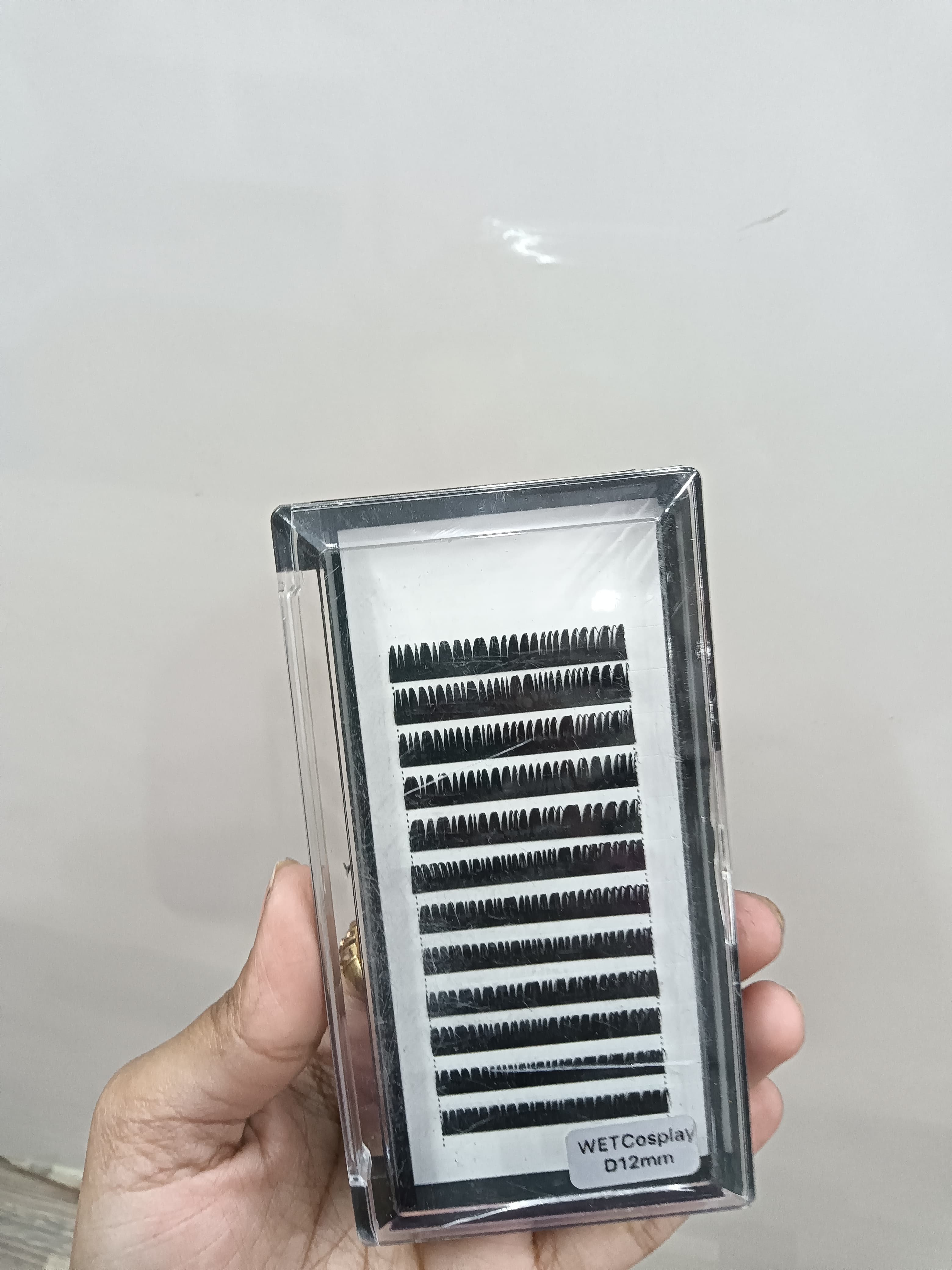 Wet Cosplay Eyelash Extension -D 12mm