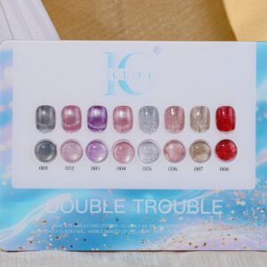 Iglido Double Trouble Gel Polish | set of 8