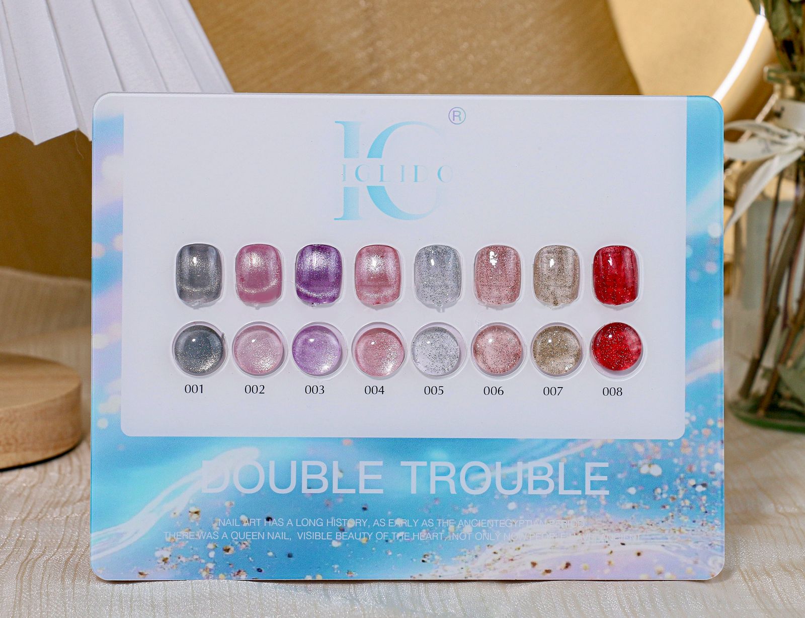 Iglido Double Trouble Gel Polish | set of 8